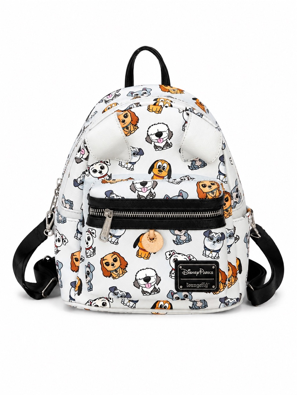Disney Parks Exclusive Loungefly Disney Dogs Mini Backpack Gray Rare